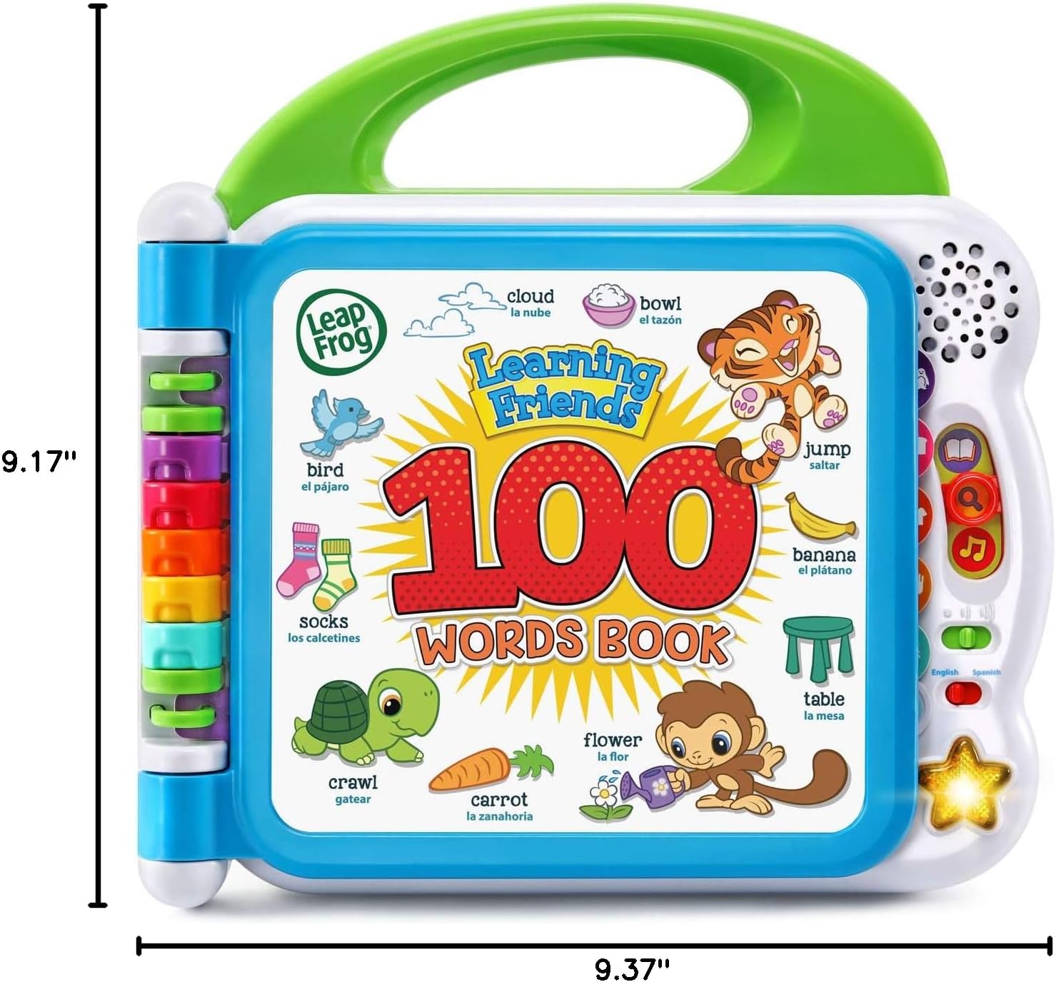 LeapFrog Learning Friends 100 Words Book, Green - Image 6