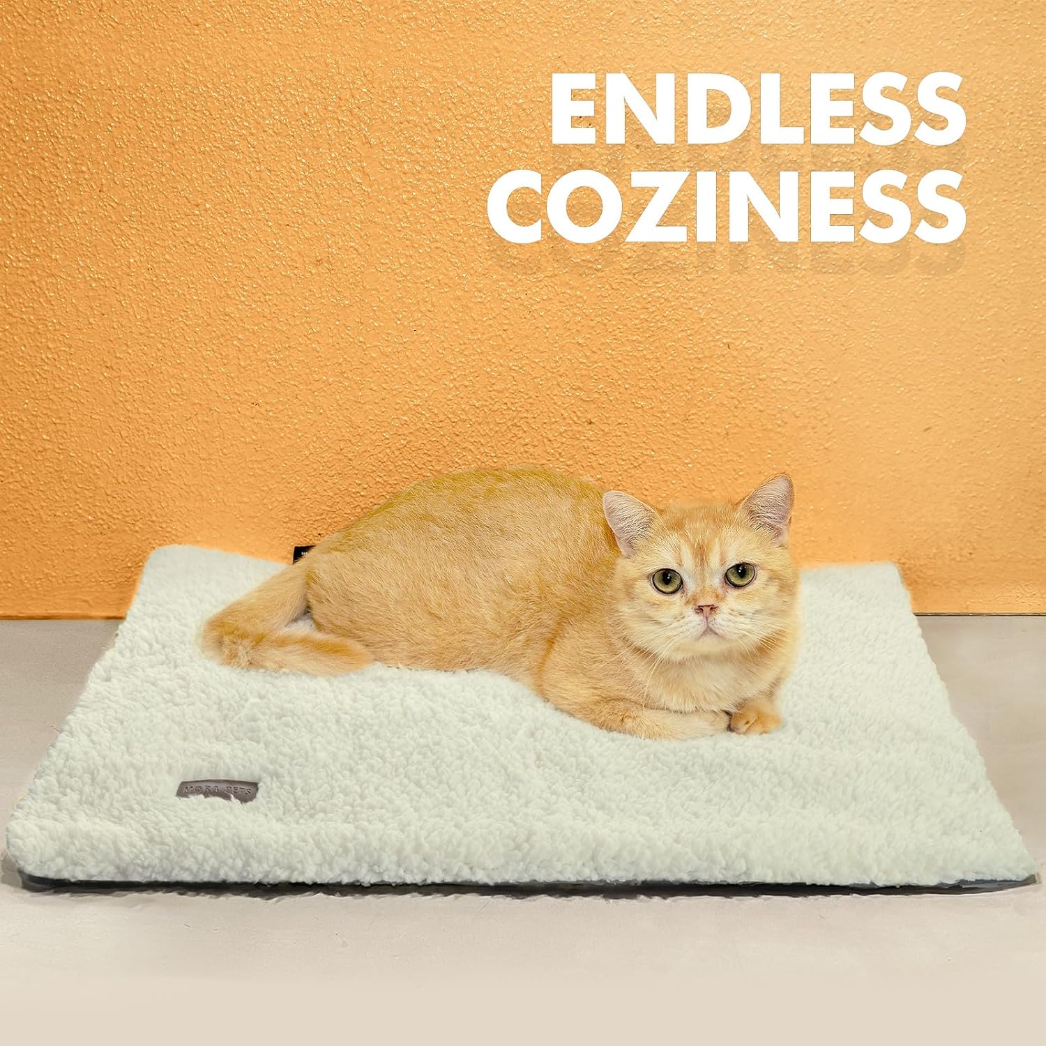 Self Warming Cat Bed Self Heating Cat Dog Mat 24 x 18 inch Extra Warm Thermal Pet Pad for Indoor Outdoor Pets with Removable Cover Non-Slip Bottom Washable Non Electric - Image 2