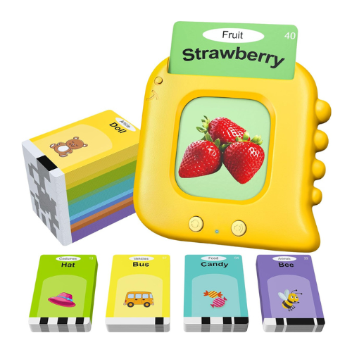 Talking Flash Cards,Kids Toddler Flash Cards with 240 Sight Words,Montessori Toys,Autism Sensory Toys,Speech Therapy Toys,Learning Educational Toys Gifts for Age 1 2 3 4 5 Years Old Boys and Girls