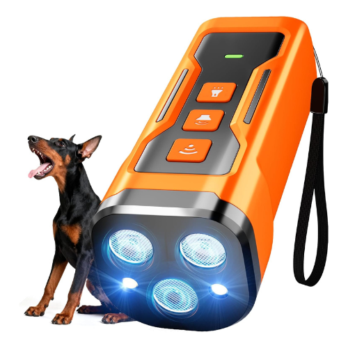 Dog Bark Deterrent Devices, 6 Modes 3X Ultrasonic Anti Barking Device for Dogs, 33 FT Range Barks No More Indoors Neighbor Outdoors Safe & Humane Compact Box Bark Control for Dog Behavior Correct